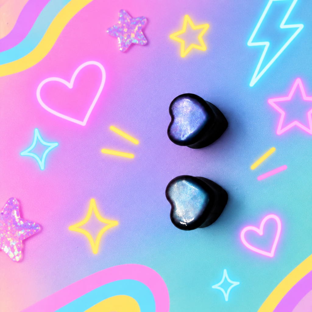 Iridescent Heart gauges