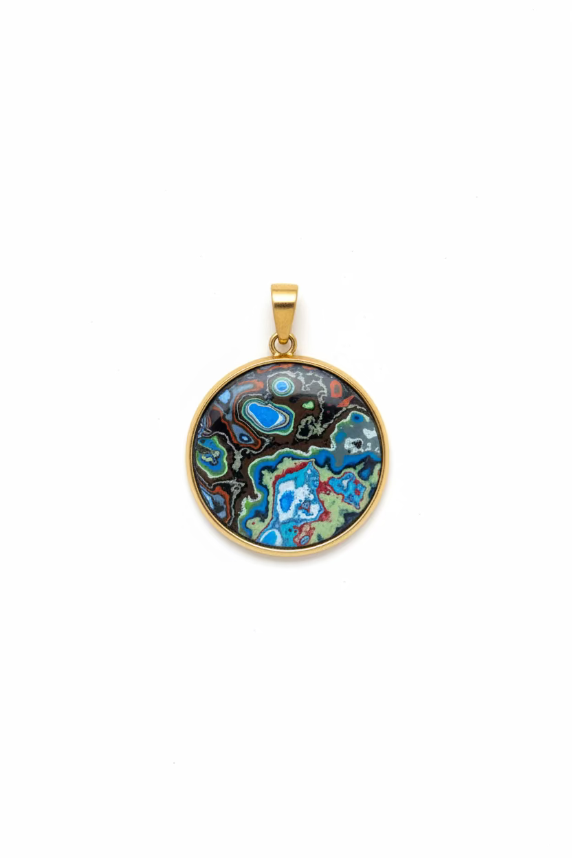 Graffite/Fordite necklace