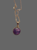 Graffstyle Gold Necklace with small pendant