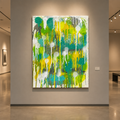 "Skattered lights" painting by Pezwrit